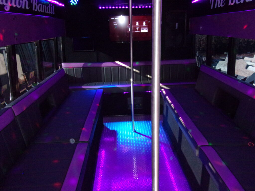 New York Party Buses Bennington Bandit. A look inside the party bus.